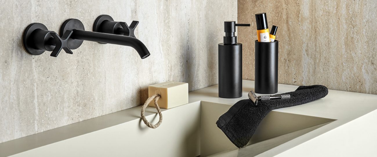 Bathroom Amenities Black Matt Sanco